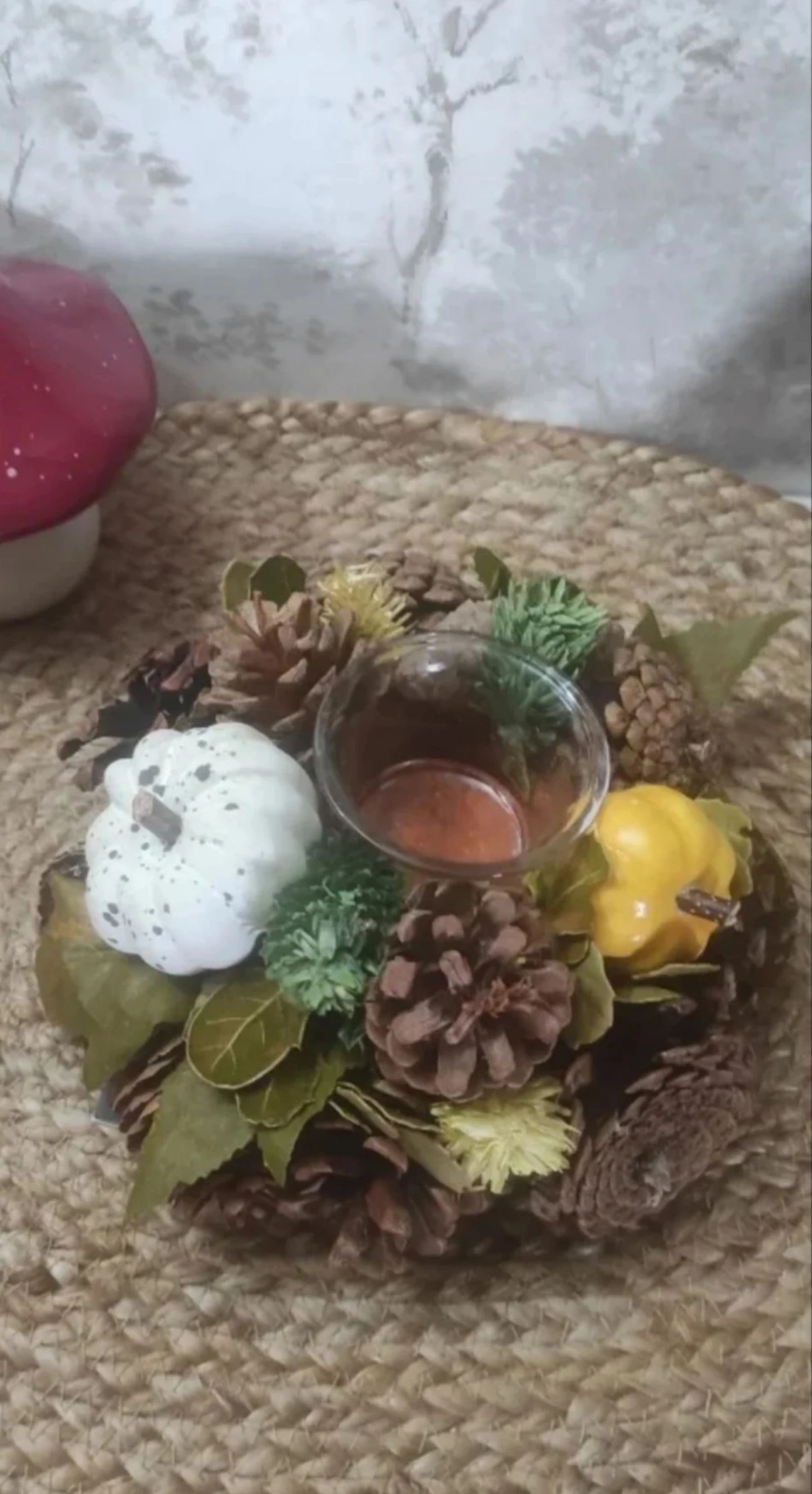Autumn candle holder – photo 4